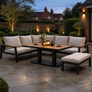 Arden Corner Dining Set with Rising Table