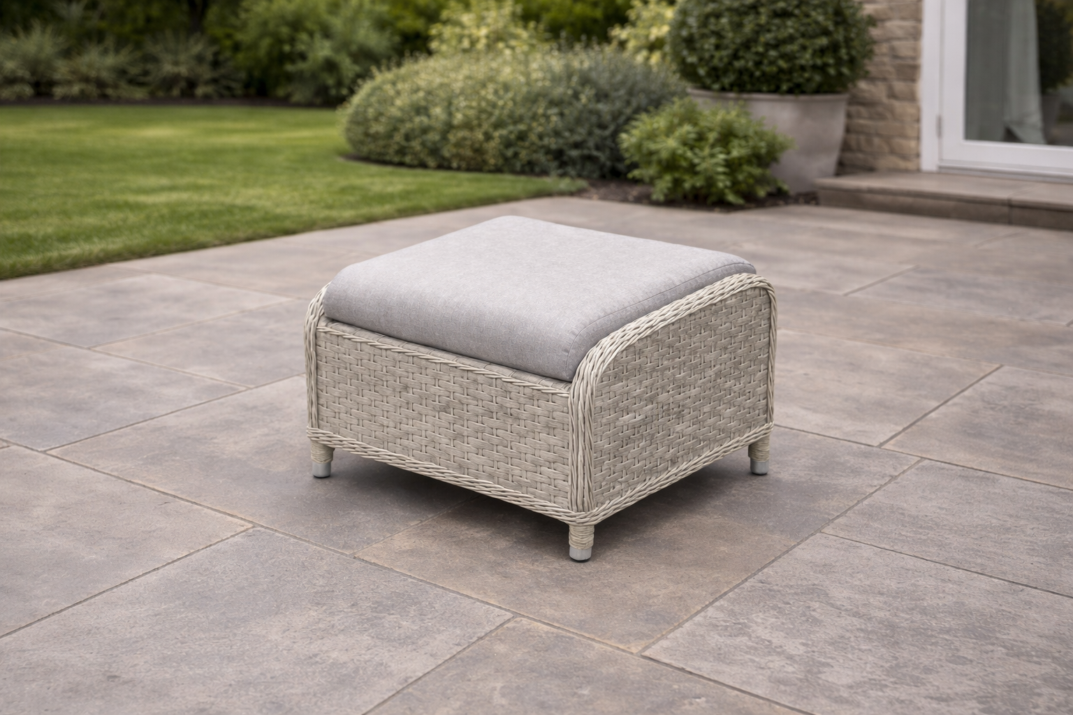 Ashbourne Corner Dining Set with Rising Table | Premium Rattan Garden Furniture - Image 7