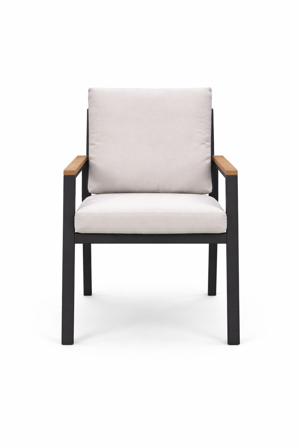 Arden 4 Seat Round Dining Set – Aluminium Garden Furniture - Image 2